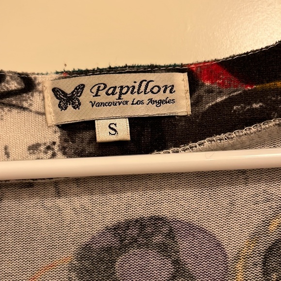 Funky Papillion size small tunic - Picture 4 of 6